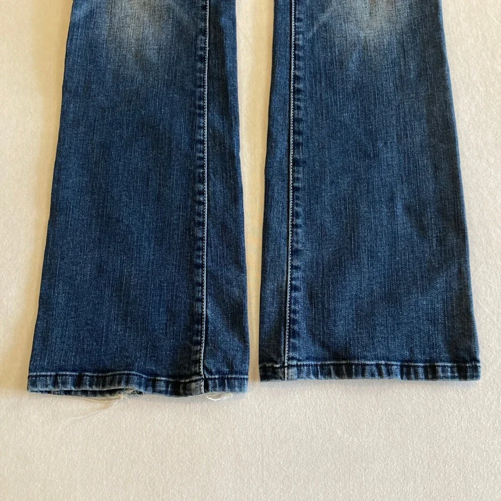 American Eagle Jeans Women 4 (30x30) Original Bootcut Denim Stretch Low Rise